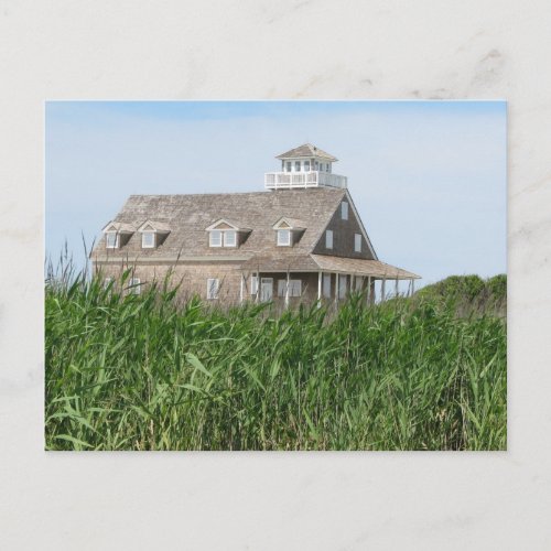 Old Lifesaving Station Outer Banks NC Postcard