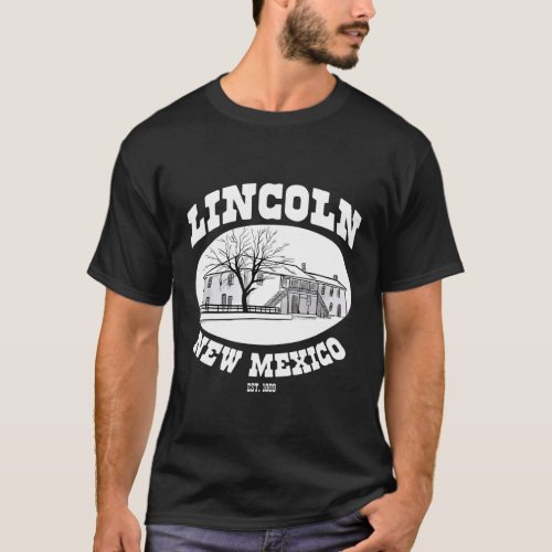Old Lincoln County Courthouse Lincoln New Mexico E T_Shirt