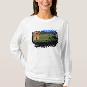 Old log homestead near Park City, Utah. (P.R.) T-Shirt