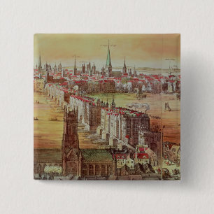 Old London Bridge Pinback Button