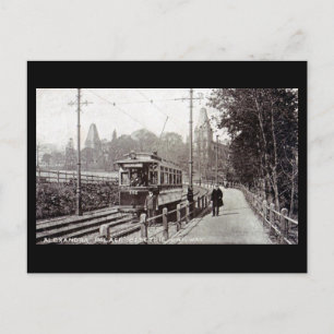 Old London Postcard Alexandra Palace Tram