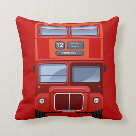 cat bus pillow