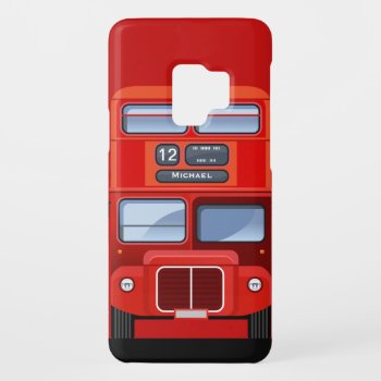 Old London Red Double Decker Bus Samsung Galaxy S3 Case-mate Samsung Galaxy S9 Case by zlatkocro at Zazzle