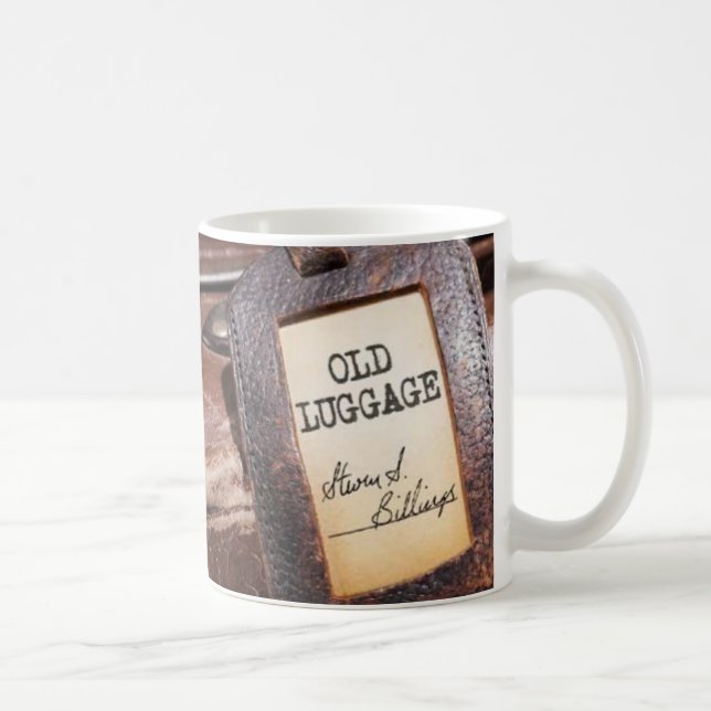 "Old Luggage" Coffee Mug (Right)