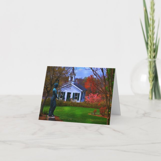 Old Lynchburg Cemetery Church Card (Front)