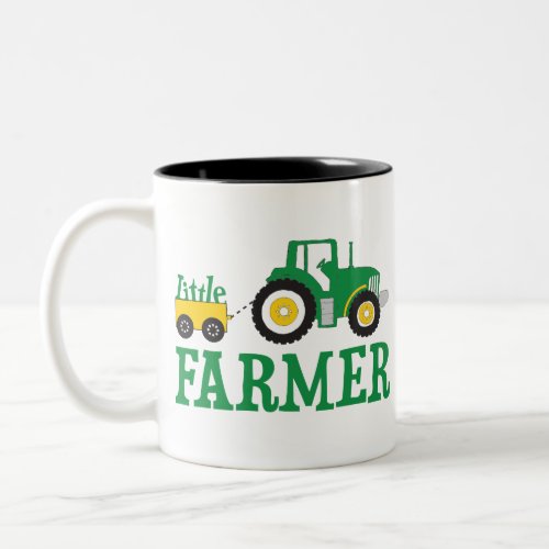 Old Macdonald Had a Farm My Farm Life for Kids Two_Tone Coffee Mug