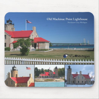 Old Mackinac Point Lighthouse Mouse Pad