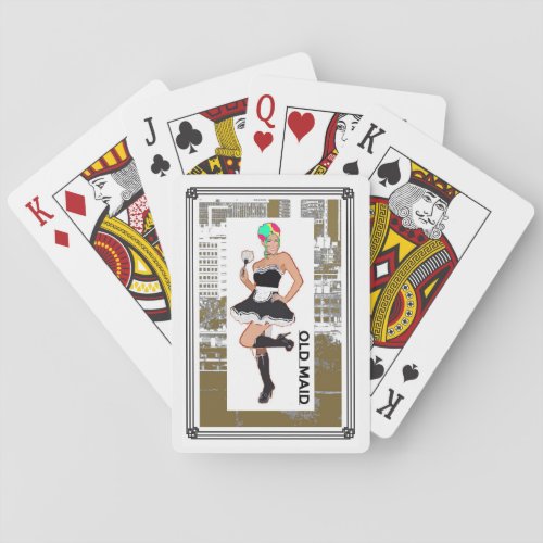 old maid sqrbll playing cards