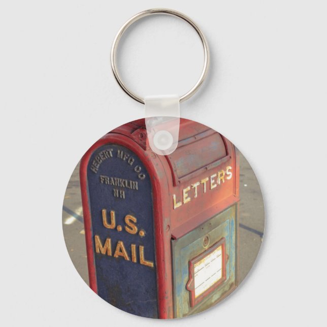 Old Mailbox Keychain (Front)