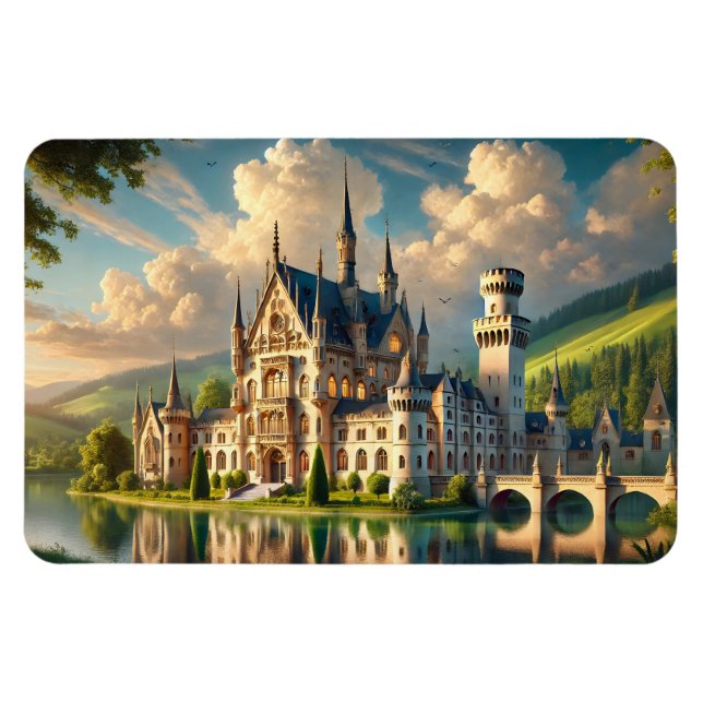 Old majestic castle magnet (Horizontal)