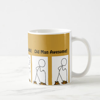 Old Man Awesome Hiker Dude Coffee Mug