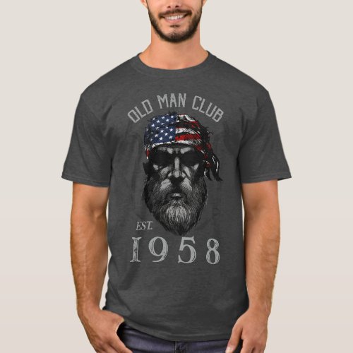 Old Man Club EST 1958 T_Shirt