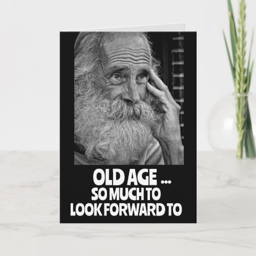 OLD MAN COLONOSCOPIES FUNNY BIRTHDAY Greeting Card