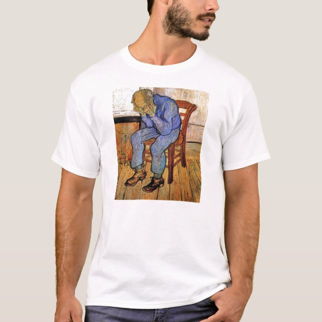 Old Man in Sorrow by Vincent van Gogh 1890 T-Shirt (Front)