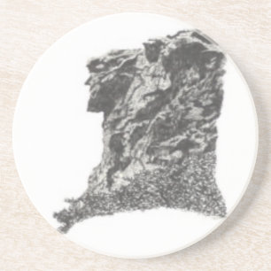 Old Man in the Mountain, NH Sketch Coaster