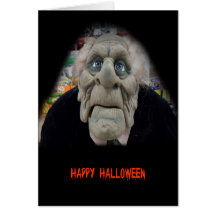 Old Man Mask in Black Background