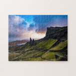Old Man of Storr Isle of Sky Scotland Travel Jigsaw Puzzle<br><div class="desc">Upload your own photo or enjoy this photograph by Gregory Tonon of Unsplash</div>