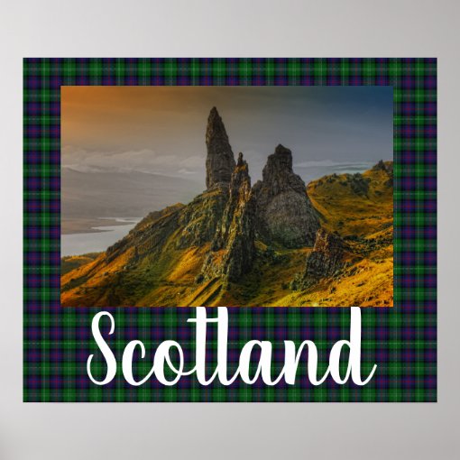 Old Man of Storr Skye Scotland Poster | Zazzle