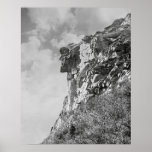 Old Man Of The Mountain, 1901. Vintage Photo Poster at Zazzle