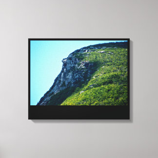 Old Man of the Mountain, Summer, P2279 Canvas Print