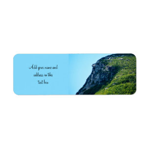 Old Man of the Mountain, Summer, P2279 Label