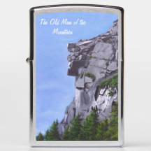 Old Man of the Mountain Zippo Lighter