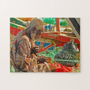 Old Man of the Sea. Jigsaw Puzzle