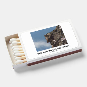Old Man On The Mountain NH Optical Illusion Matchboxes