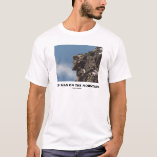 Old Man On The Mountain (Optical Illusion) T-Shirt