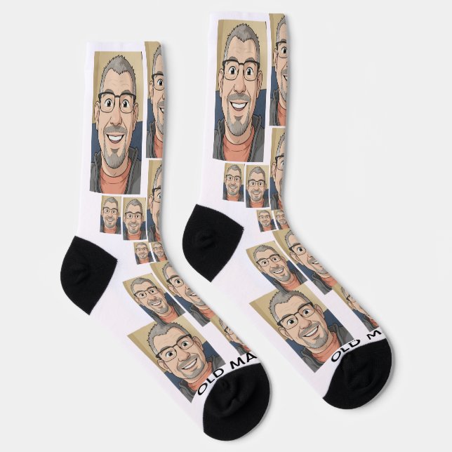 Old Man Phil Socks (Right)