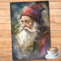 Old Man Santa 1 Decoupage Paper