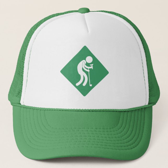 Old Man Sports Club Trucker Trucker Hat (Front)