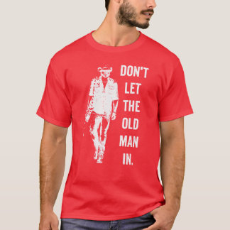 Old Man Walking With A Guitar vintage T-Shirt