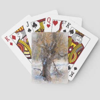 Old Man Willow Walking Poker Cards
