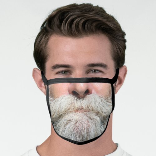 OLD MAN WITH A BEARD FACE MASK