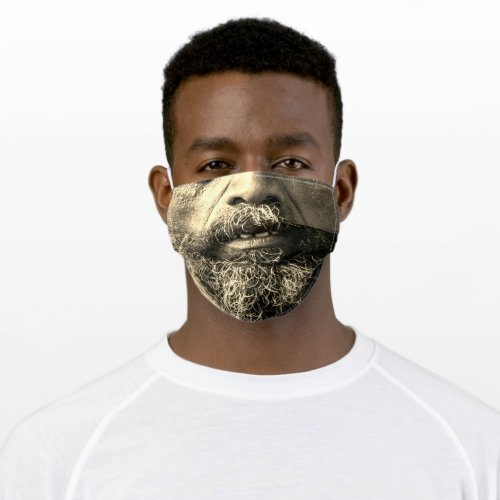 OLD MAN WITH BEARD FACE MASK