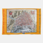 Old Map Amsterdam Holland Towel at Zazzle