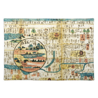 Old map Kanto Placemat
