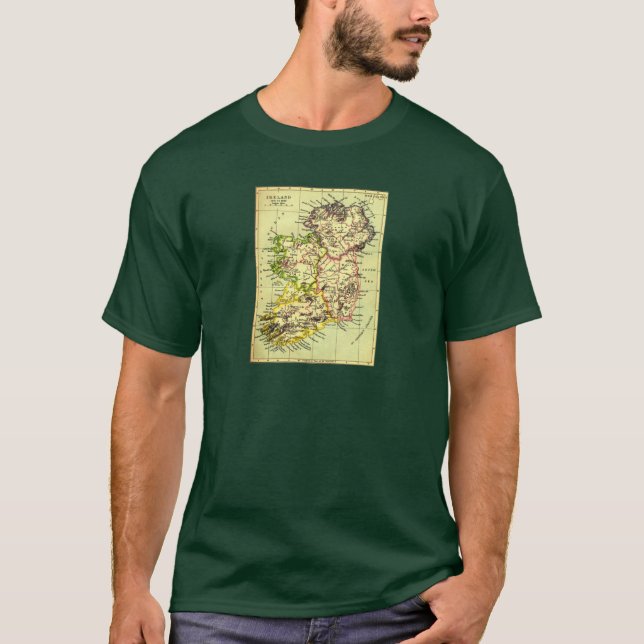 old map of ireland - update T-Shirt (Front)