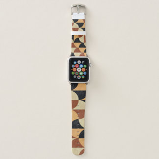 Old marble floor, geometric seamless texture. apple watch band