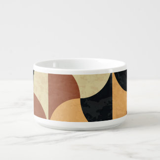 Old marble floor, geometric seamless texture. bowl