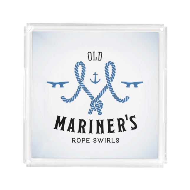Old Mariner Poster Acrylic Tray (Front)