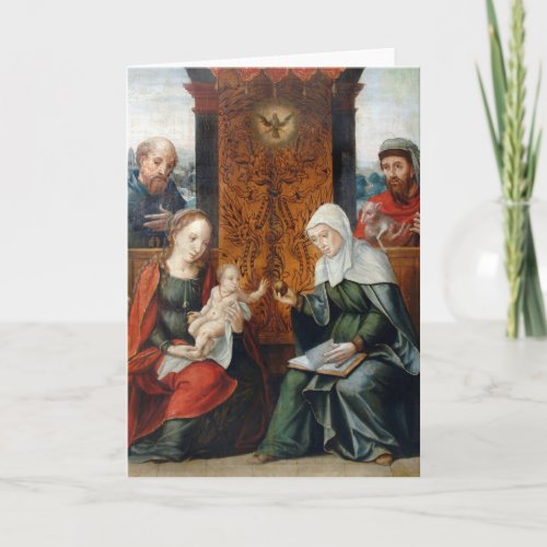 Old Master Christmas Card _ Joos van Cleve 1525