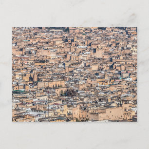 Old Medina, Fez Morocco Postcard