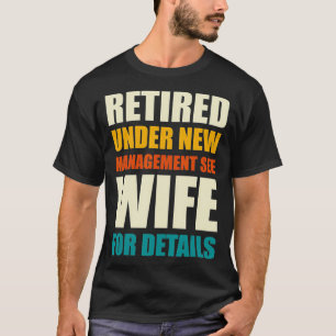 Old Men Retirement Plan Humorous Grandpa Funny Ret T-Shirt