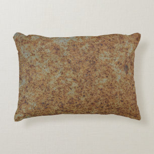Old metal iron rust backgroundabstract,art,artisti accent pillow