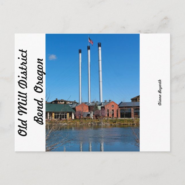 Old Mill District Postcard (Front)