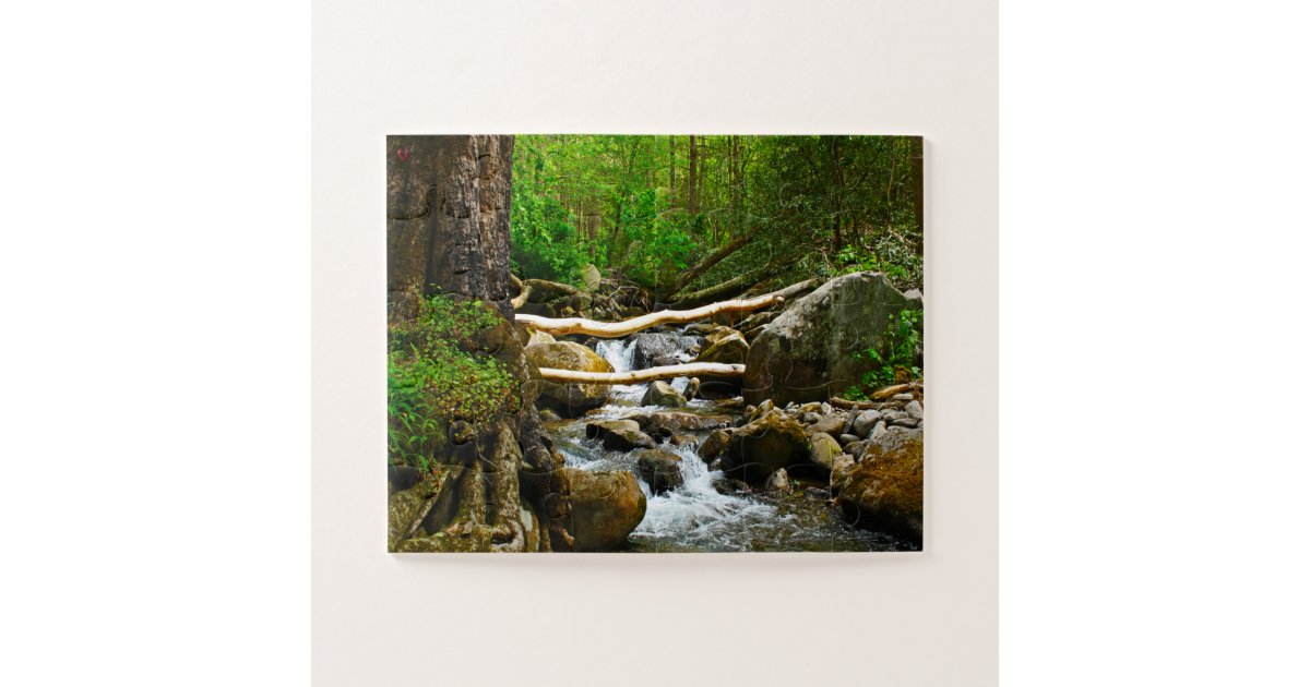 Old Mill Gatlinburg Tennessee Jigsaw Puzzle Zazzle