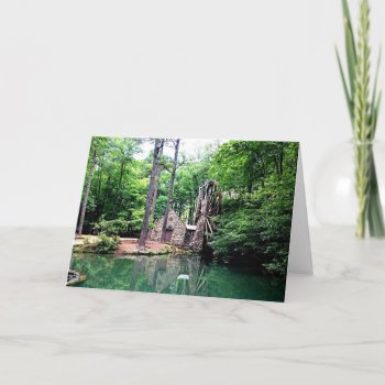 Old Mill Greeting Card - Rome  Ga by DesireeGriffiths at Zazzle