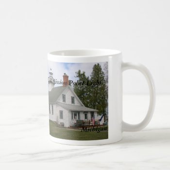 Old Mission Point Light  Mi Mug by nwmtphoto at Zazzle